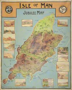 Jubilee Map of the Isle of Man