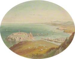 Peel Castle and Bay