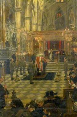 The Funeral Service of Edith Cavell at Westminster Abbey, 15 May 1919