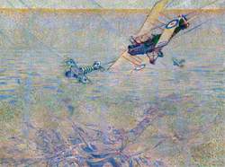 The Mist Curtain: RE 8 (16th Squadron) Attacked over Lens