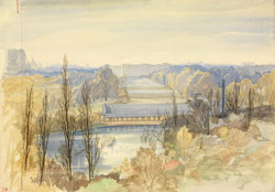 St James' Park : Temporary Government buildings. From the Foreign Office.