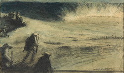 Umbrella Hill : the most advanced of the redoubts guarding Gaza