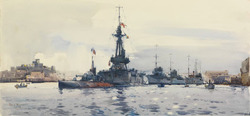 Dockyard Creek, Malta : Submarine M1, Monitor 