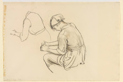 Study of a Girl Milking