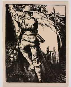 Over the Top 'Britain's Efforts and Ideals'; Making Soldiers