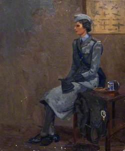 A Women's Royal Naval Service Officer