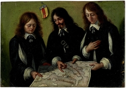 John Bargrave, Alexander Chapman and John Raymond