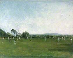 Cricket Match at Heathfield Park, Sussex