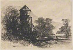 Landscape with Round Tower