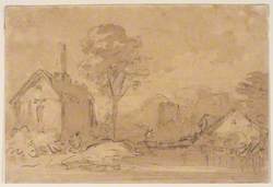 Landscape with Cottage and Tree