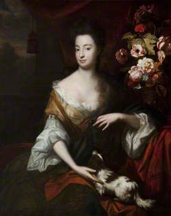 Portrait of a Lady with a Dog