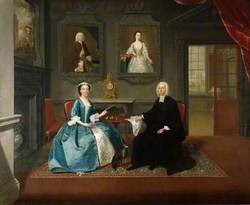 The Reverend Streynsham Master and His Wife, Margaret of Croston, Lancashire