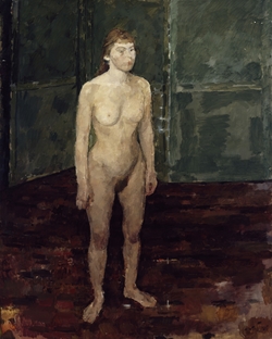 Study of a Female Figure Standing