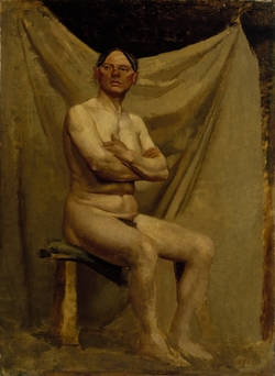 Male Figure Seated