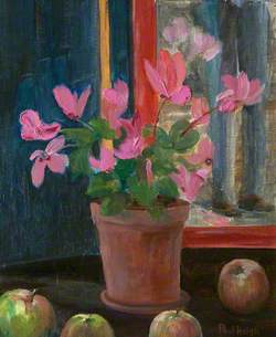 Cyclamen with Apples