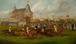A Horse Race in Victoria Park, Leicester