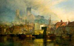Lincoln Cathedral from Brayford