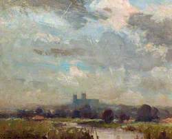Lincoln Cathedral from the Water Meadows