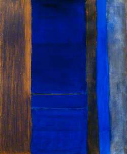 Untitled (Blues + Bronze)