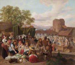 A Swiss Market Scene