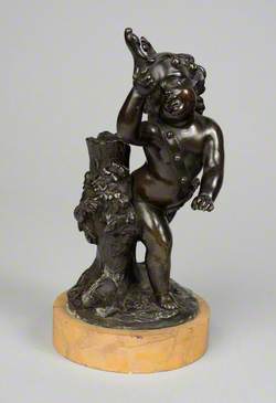 Putto Playing with a Toy