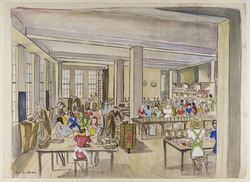 Preparing Parcels for British Prisoners of War