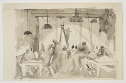 Mural Study of the Camouflage Workshop, Ministry of Home Security Camouflage Establishment (I)