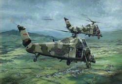 Wessex Helicopters over South Armagh
