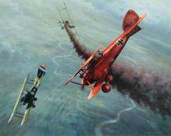 Albatros and Sopwith Dogfight