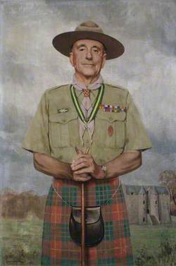 Lord Rowallan (1895–1977), KT, KBE, MC, TD, LLD, DL, as Chief Scout
