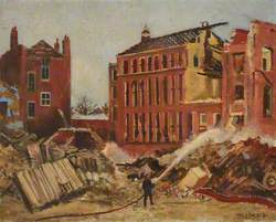 Mulgrave Place School, after Bombing, Woolwich
