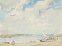 Seashore with Boats