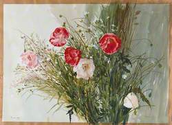 Poppies and Campion