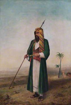 Sir Richard Francis Burton (1821–1890), in Arab Dress