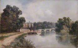 Cholmondeley Walk, Looking Towards Richmond Bridge, Surrey