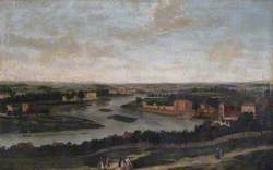 View from Richmond Hill, Surrey, Looking North West