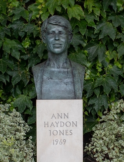 Five Lady Champions Busts – Ann Haydon Jones (b.1938)