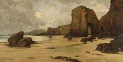 Beach View with Figures, Cornwall