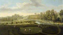 A View of Chiswick House Gardens from the West towards the Bagnio