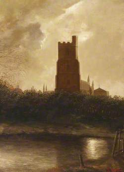 Fulham Church from the River