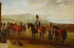 15th The King’s Hussars Drawn Up in Review Order
