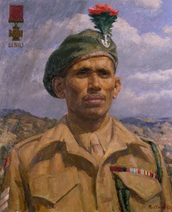 Havildar Namdeo Jadhav (1921–1984), VC, 1/5th Mahratta Light Infantry, Italy, 1945