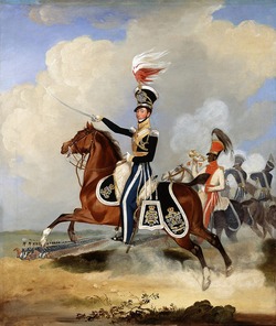 Major (Brevet Lieutenant-Colonel) James John Hugonin (1782–1854), 4th Light Dragoons