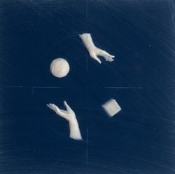 Hands, Cube and Globe (God Does not Play at Dice)