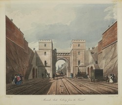 Moorish Arch, looking from the Tunnel