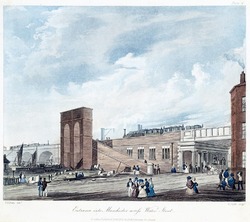 Entrance into Manchester across Water Street