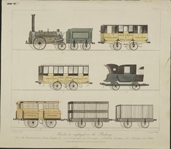 Coaches &c, Employed on the Railway