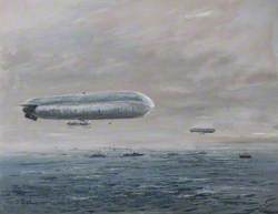 North Sea Coastal Convoy, 1917 – RNAS Blimp