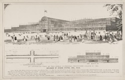 An Authentic View of the The Great Industrial Exhibition Palace of 1851