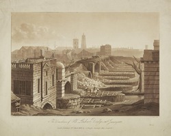 The Demolition of Old London Bridge 26 January 1832